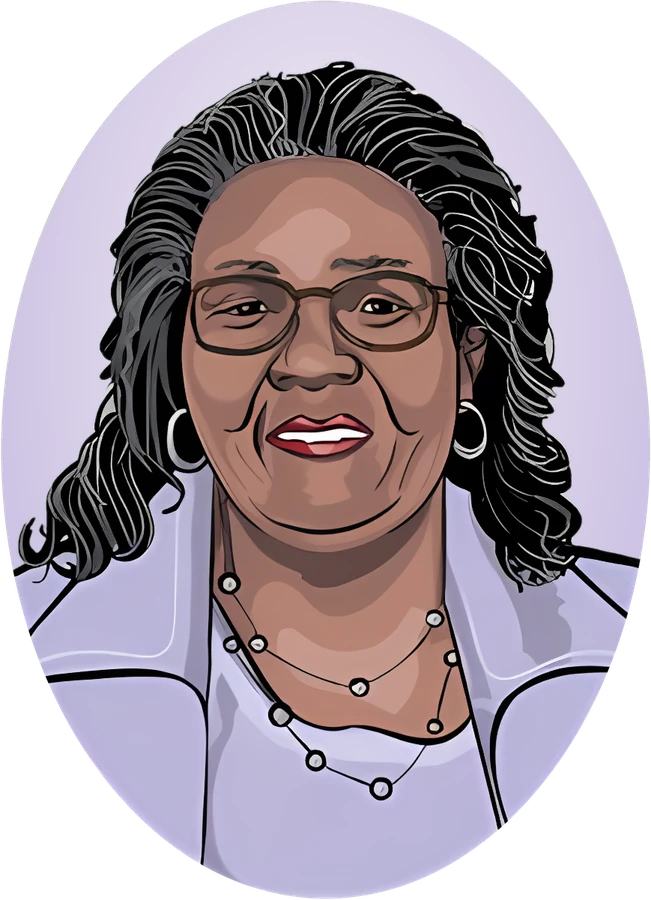 Illustrated portrait of Nana