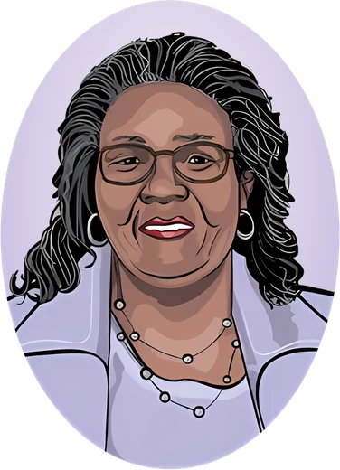 Illustrated portrait of Nana
